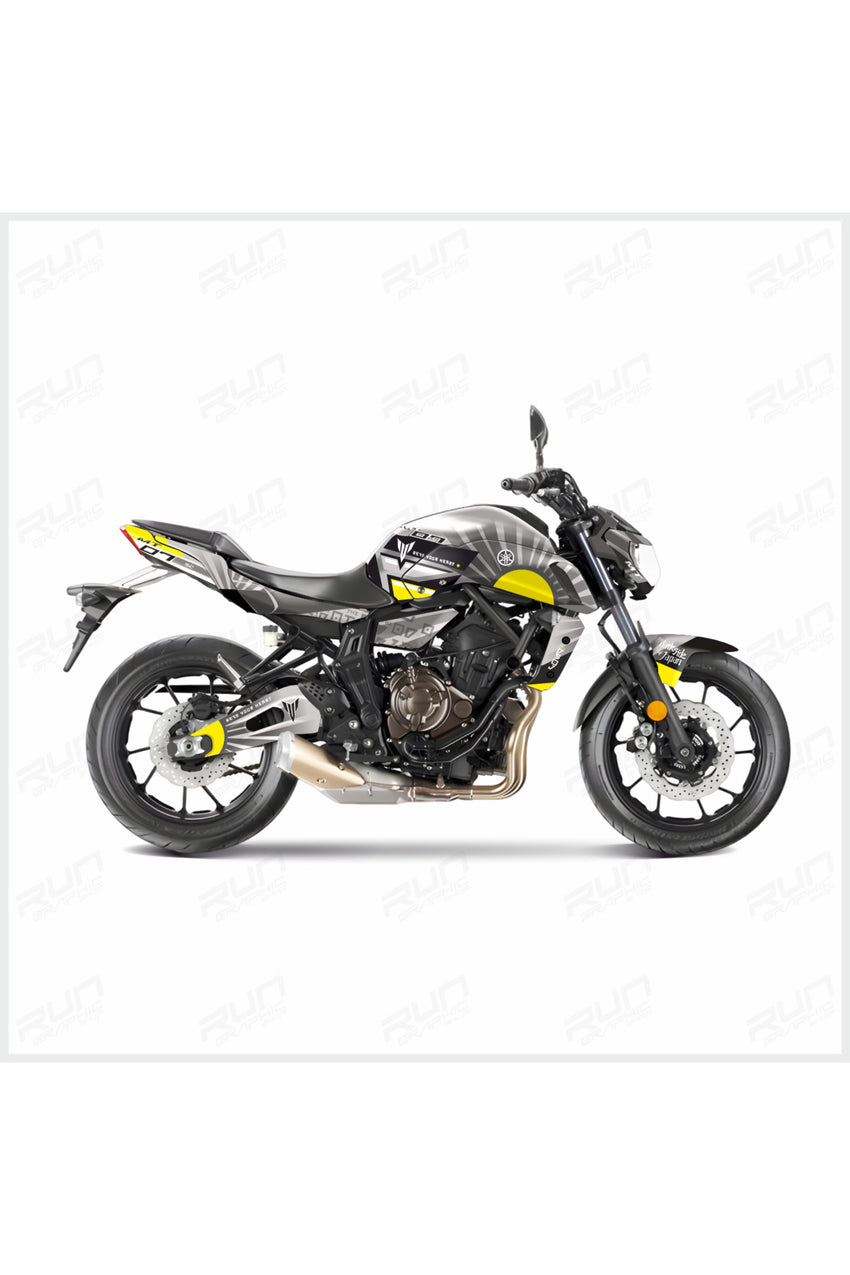 Yamaha Motorsiklet Yeşil Reflektörlü Jant Şeridi 17 Inç Takım Halinde