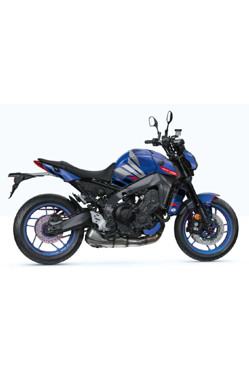 MT 07 2014-2017 STİCKER KİT SET MAVİ