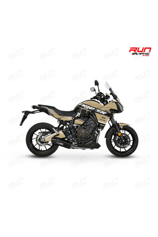 YAMAHA MT 07 2020-2024 V3 CARTOON 2 GRAPHİC STİCKER KİT SET