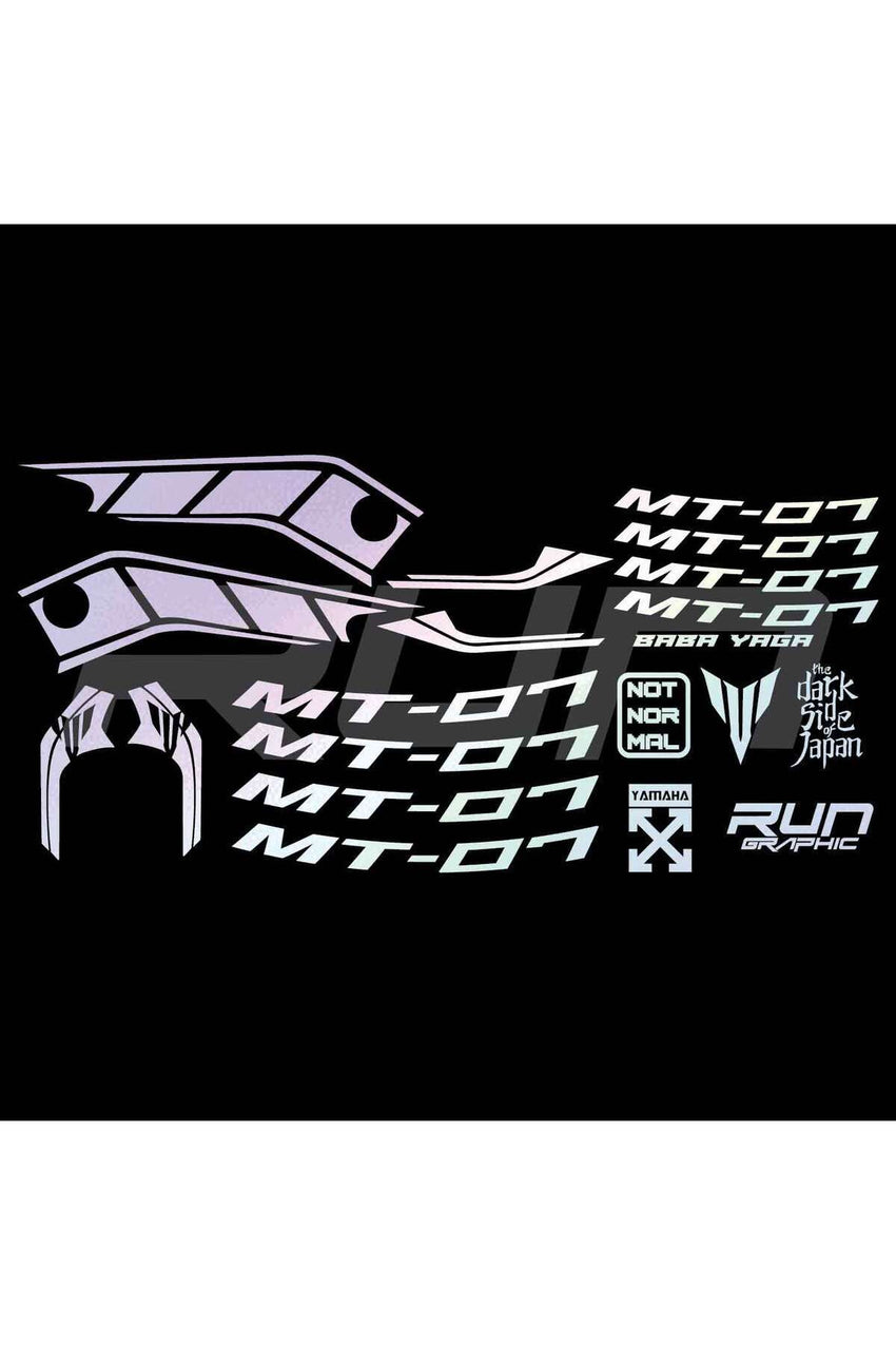 YAMAHA MT 09 2020-2023 ARMA FULL BODY KİT STİCKER SET