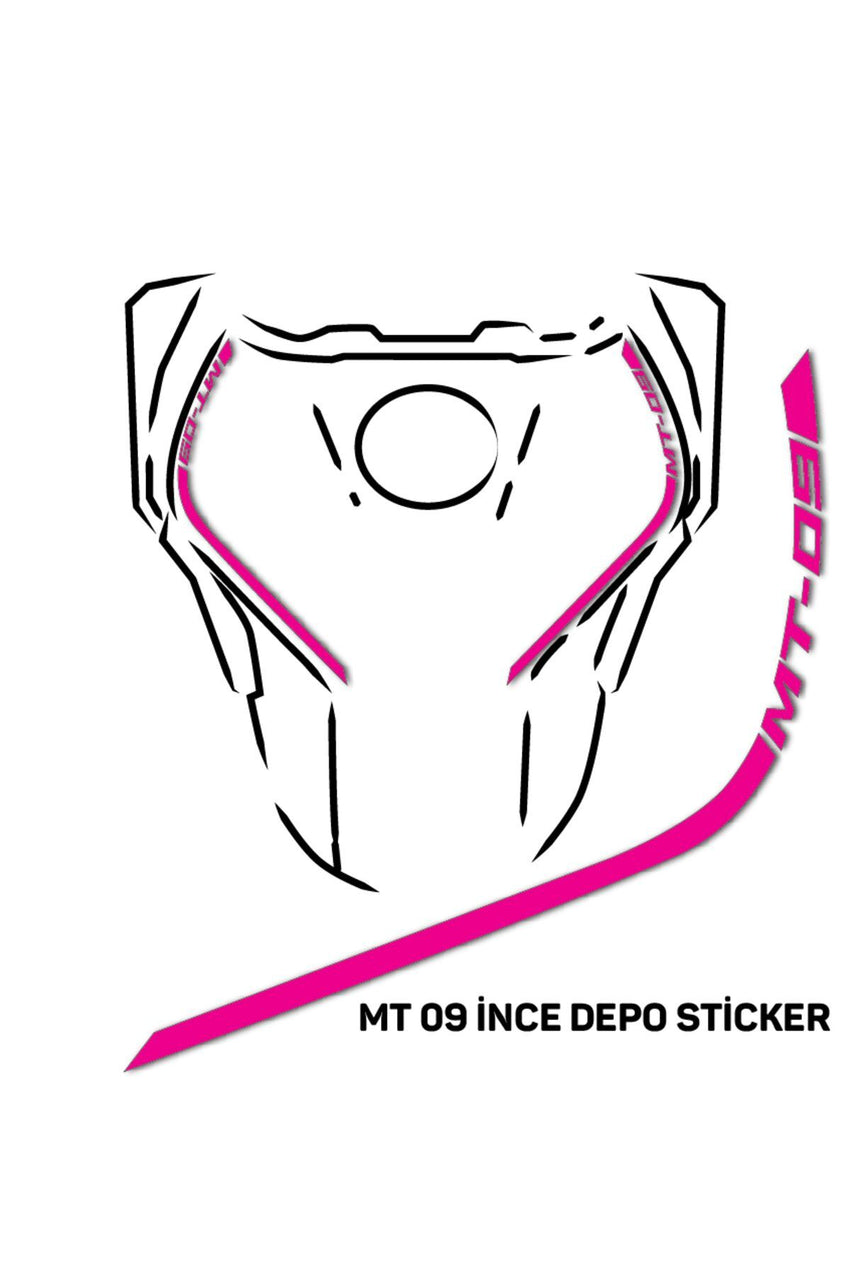 YAMAHA MT 09 2020-2023 ARMA FULL BODY KİT STİCKER SET