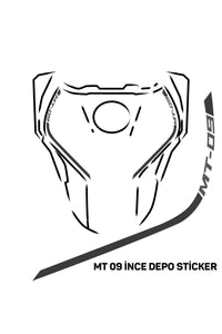 YAMAHA MT 10 Uyumlu SARI SERİTLİ FULL STİCKER SET KIT