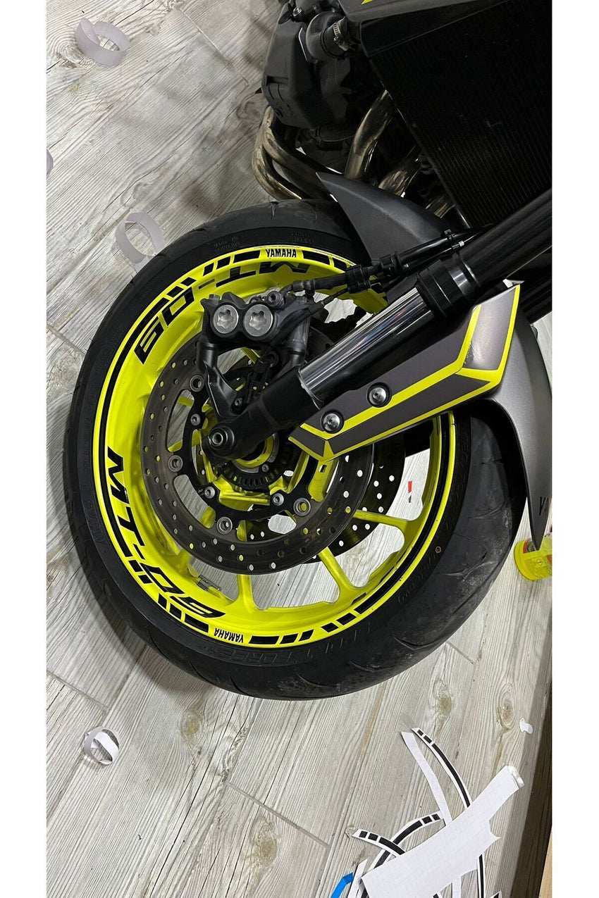 MT 10 SARI RACE FULL STİCKER SET KIT