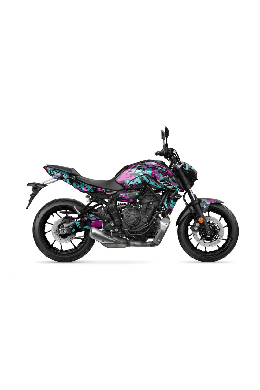 YAMAHA MT 10 2021-2025 MİXED KAPLAMA GRAFİK SET KİT