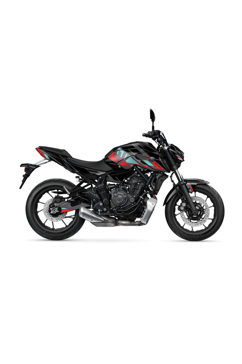 MT 09 BEYAZ KANAL 2014- 2016 FULL STİCKER KİT SET