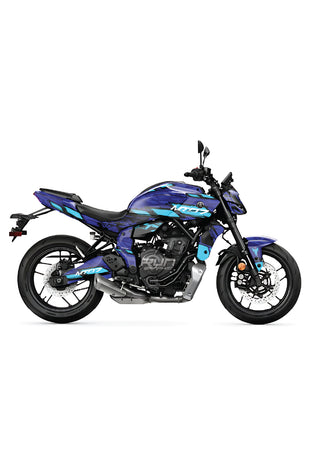 MT 09 GRİ-KIRMIZI KANAL 2014- 2016 FULL STİCKER KİT SET