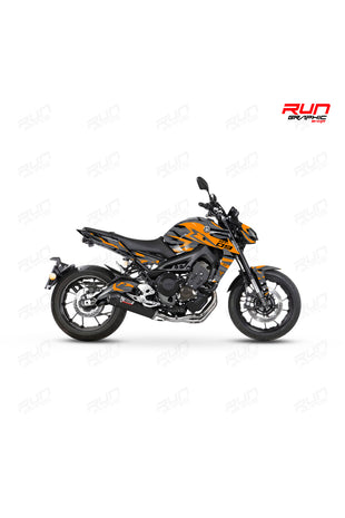YAMAHA MT 07 JAPAN2020-2024 STİCKER SET Uyumlu