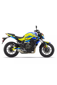 YAMAHA MT 07 OPTIM 2020-2024 STİCKER SET Uyumlu