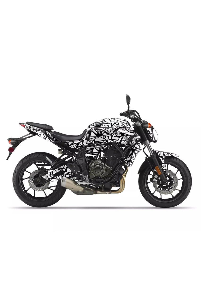 YAMAHA MT 07 OPTIM 2020-2024 STİCKER SET
