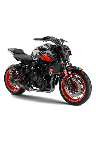 YAMAHA MT 07 2020-2024 GRAPHIC KIT STİCKER SET