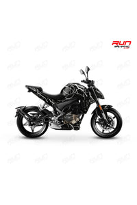 YAMAHA 09 2017-2019 Uyumlu NOİR BLUE STİCKER SET FULL BODY KIT