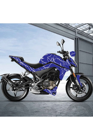 YAMAHA 09 2017-2019 Uyumlu NOİR BLUE STİCKER SET FULL BODY KIT