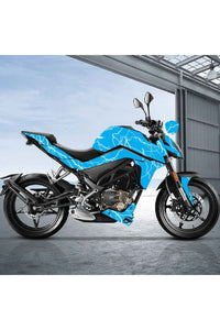 YAMAHA 09 2017-2019 Uyumlu NOİR BLUE STİCKER SET FULL BODY KIT