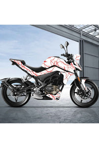 YAMAHA MT 09 2017-2019 Uyumlu MİSYON MAVİ STİCKER SET FULL BODY KIT