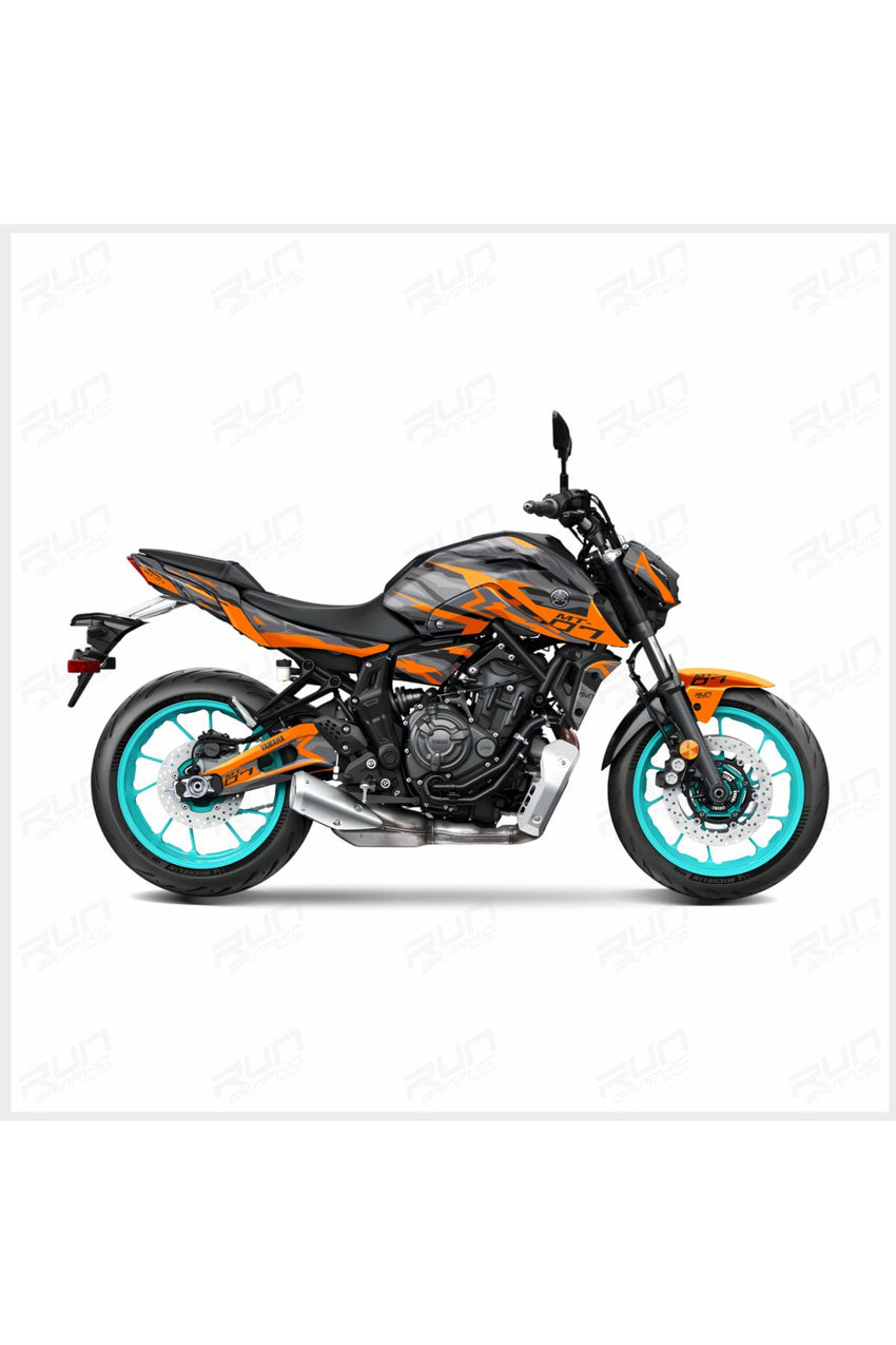 CF Moto NK 250 Gri Cartoon Desenli Tam Kaplama Grafik Kiti, Motosiklet Sticker Seti