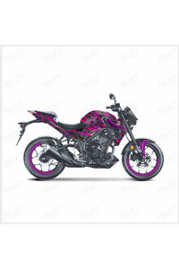 YAMAHA TRACER 700 WRITING GRAPHİC KİT STİCKER SET
