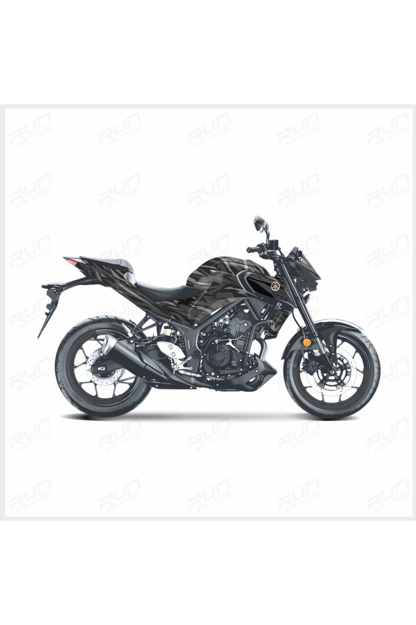 YAMAHA TRACER 700 WRITING GRAPHİC KİT STİCKER SET