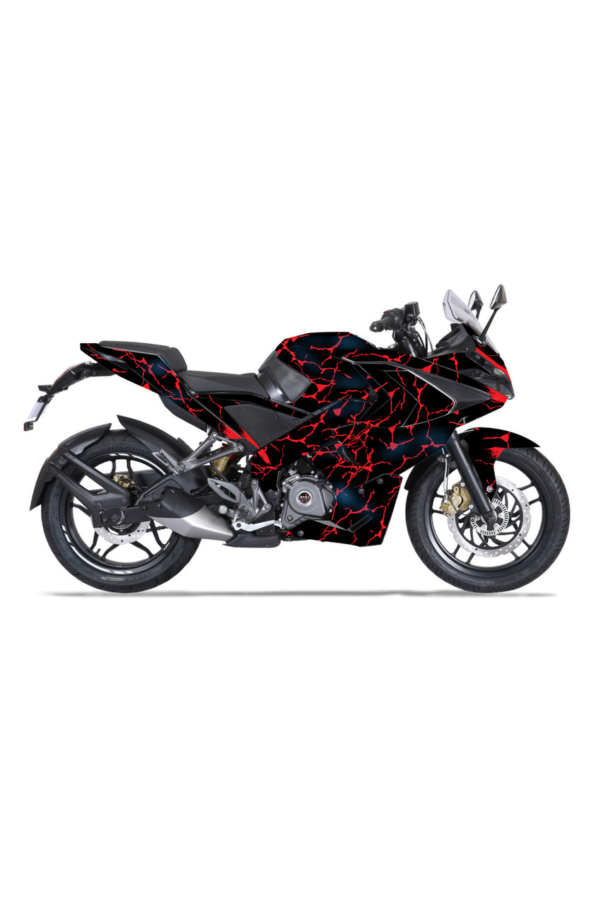 Mt-07 Kırmızı Takım Sticker Modeli