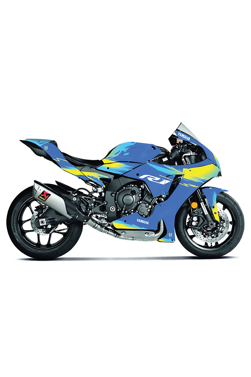 YAMAHA 2020-2024 MT 07 NEWS RAİD GRAPHİC KİT STİCKER SET