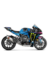 YAMAHA 2020-2024 MT 07 NEWS RAİD GRAPHİC KİT STİCKER SET