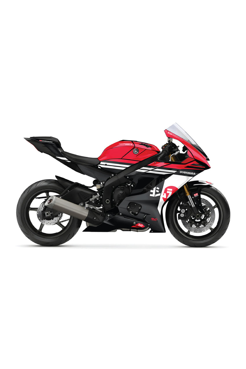 YAMAHA 2020-2024 MT 07 NEWS RAİD GRAPHİC KİT STİCKER SET