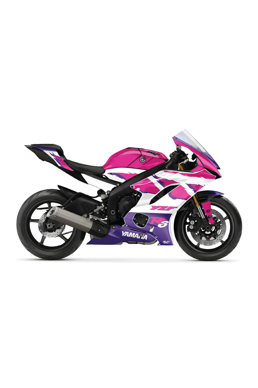 YAMAHA 2020-2024 MT 07 NEWS RAİD GRAPHİC KİT STİCKER SET