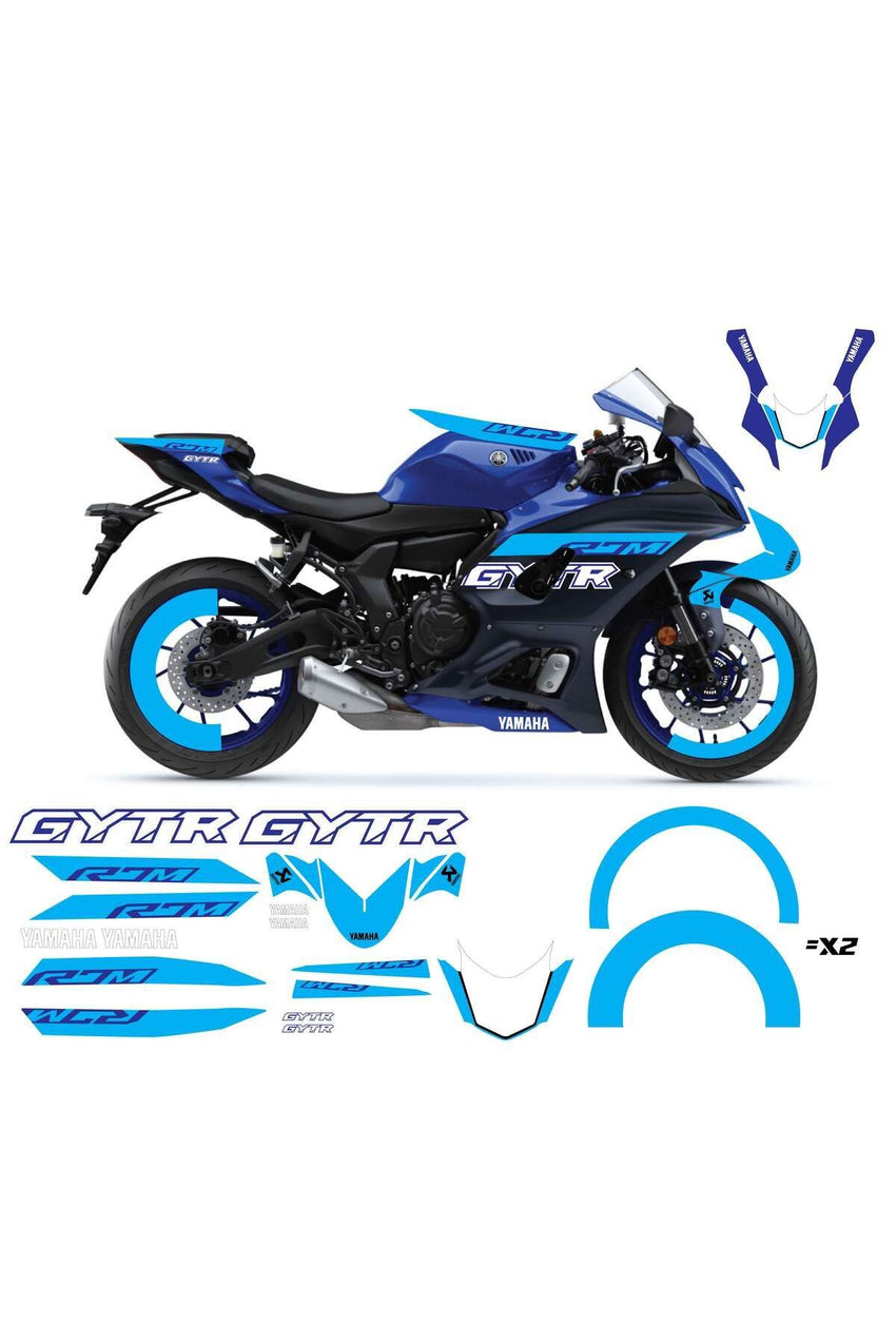 MT 07 2018-2019 BEYAZ RAM AİR STİCKER