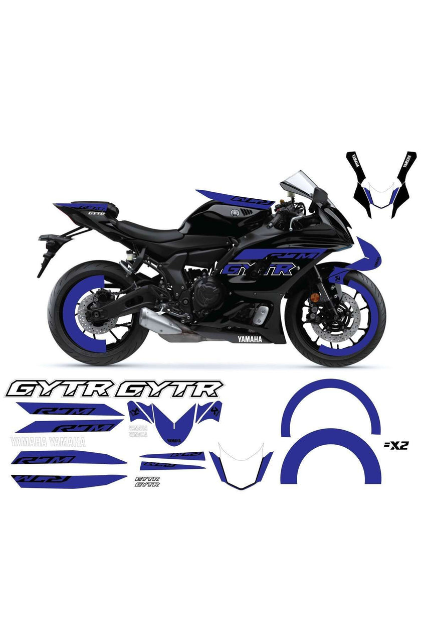 MT 07 2018-2019 YEŞİL RADYATÖR STİCKER