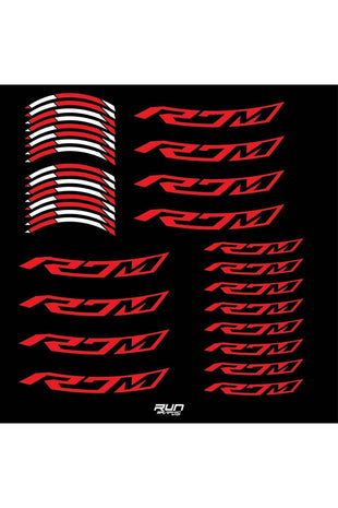 Yamaha Mt 07 Metal Ön Cam Reflektörlü Mavi Sticker
