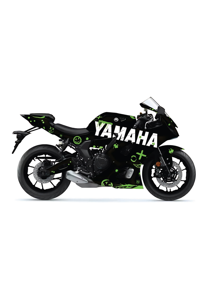 YAMAHA MT 09 GEN2 DIRECTION GRAPHİC KİT STİCKER SET