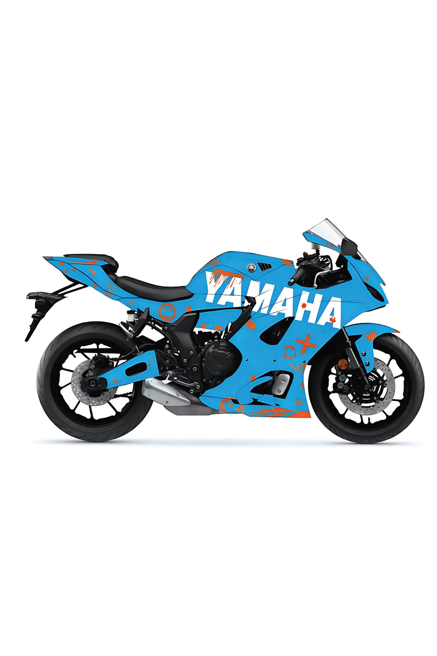 YAMAHA MT 09 GEN2 DIRECTION GRAPHİC KİT STİCKER SET