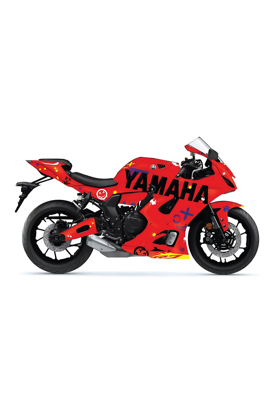 YAMAHA MT 09 GEN2 DIRECTION GRAPHİC KİT STİCKER SET