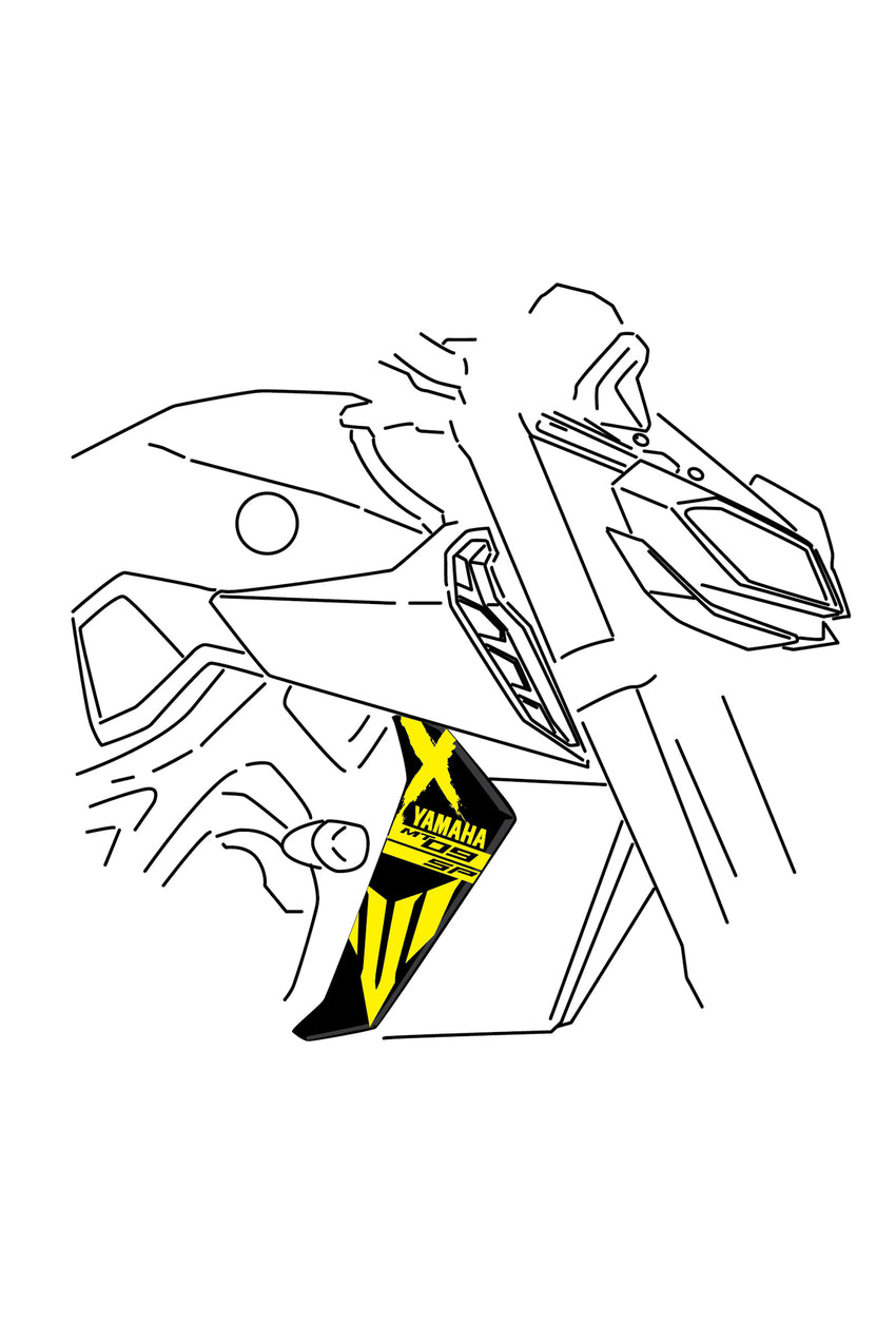 YAMAHA MT 07 GEN3 JAPAN V2 GRAPHİC KİT STİCKER SET