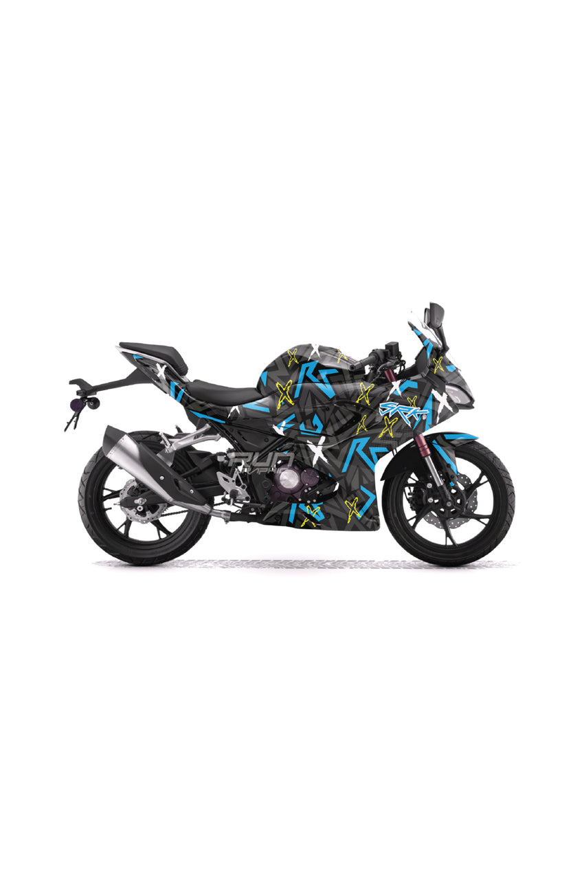 CFMOTO NK250 FLASH DESİNG FULL BODY KİT STİCKER SET