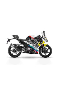 Bajaj Pulsar RS 200 Kırmızı Şimşek Desenli Tam Kaplama Grafik Kiti, Motosiklet Sticker Seti Çıkartma