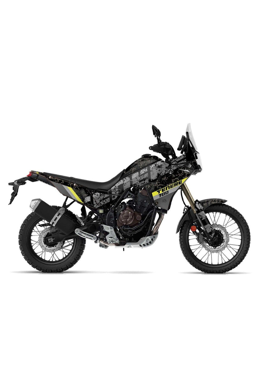 YAMAHA MT09 2017-2020 Uyumlu MOTOSİKLET RADYATÖR KAPAK AİR STİCKER MODELİ MDL1
