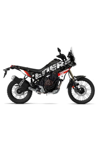 YAMAHA MT09 2017-2020 Uyumlu MOTOSİKLET RADYATÖR KAPAK AİR STİCKER MODELİ MDL1