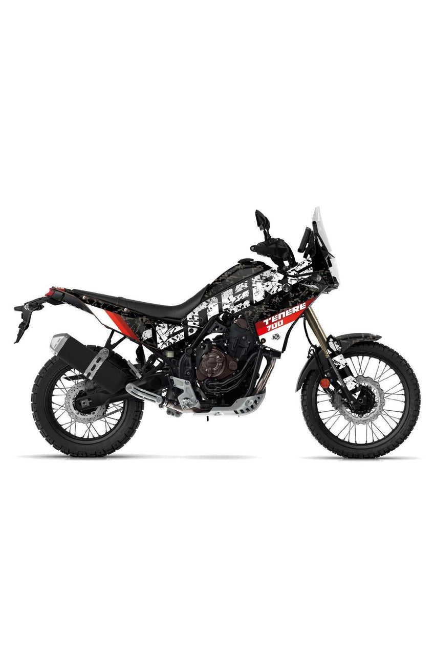 YAMAHA MT09 2017-2020 Uyumlu MOTOSİKLET RADYATÖR KAPAK AİR STİCKER MODELİ MDL1