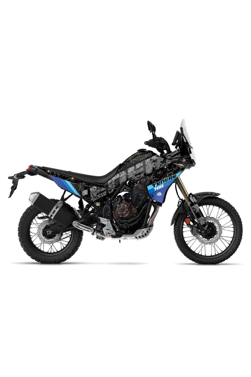 YAMAHA MT09 2017-2020 Uyumlu MOTOSİKLET RADYATÖR KAPAK AİR STİCKER MODELİ MDL1