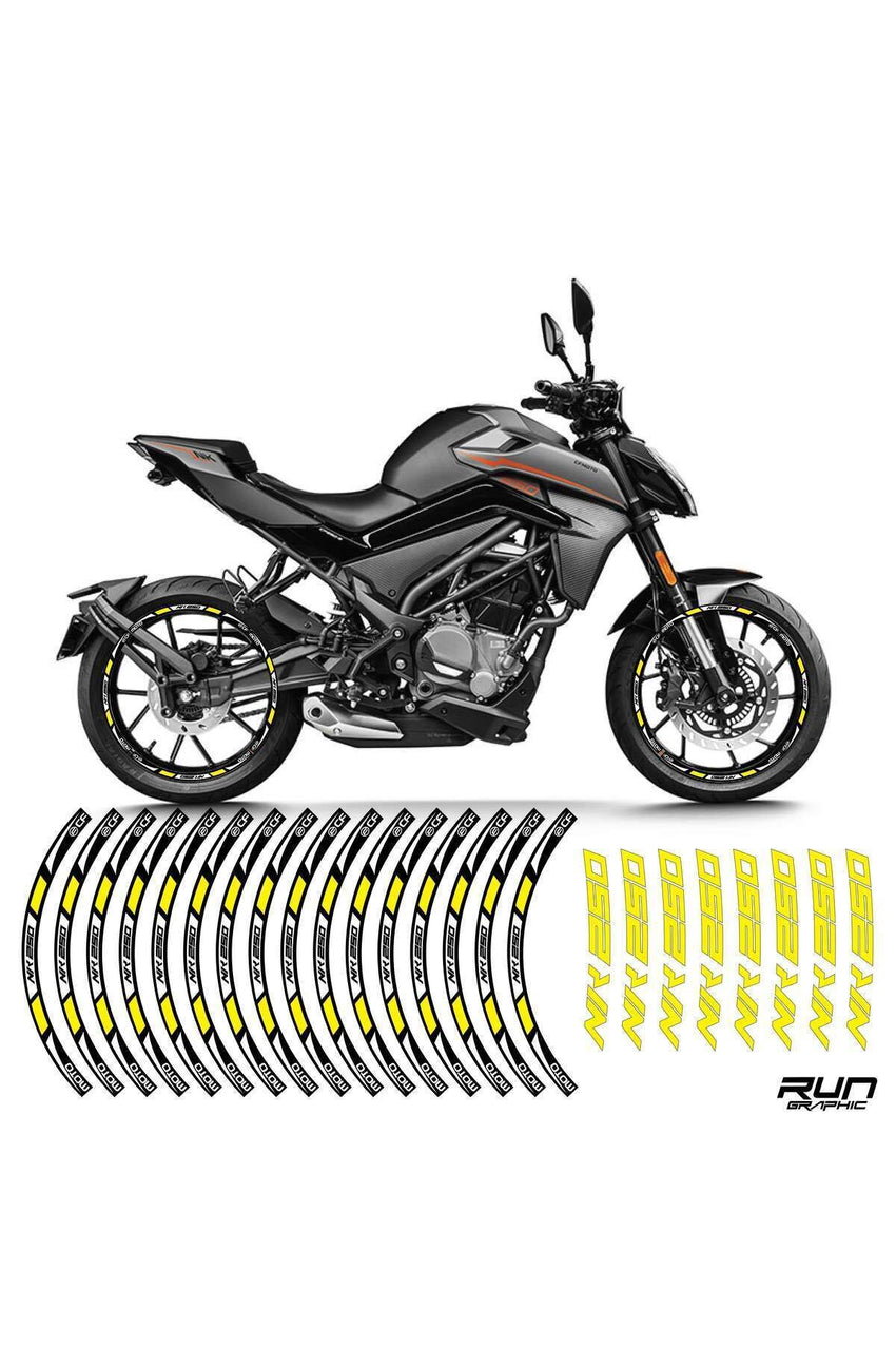 Rks Srk 125-250r Canavar Graphic Kit Sticker Set Kaplama Modeli