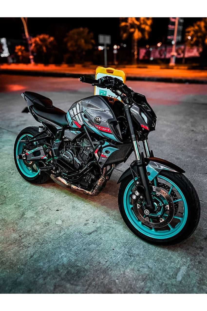YAMAHA MT 07 GEN1 60.YIL GRAPHİC KİT STİCKER SET