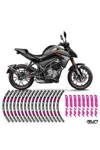 Revs Your Heart Sticker Yamaha Sticker 24cm*3cm 2 Adet