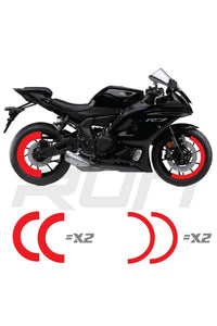 CF MOTO NK 250 CARTOON GRAPHİC KİT STİCKER SET