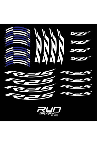 Yzf R25 Iç Dış Jant Sticker