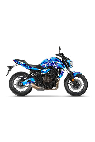 YAMAHA MT 07 2020-2024 GLIHT FULL BODY KİT STİCKER SET