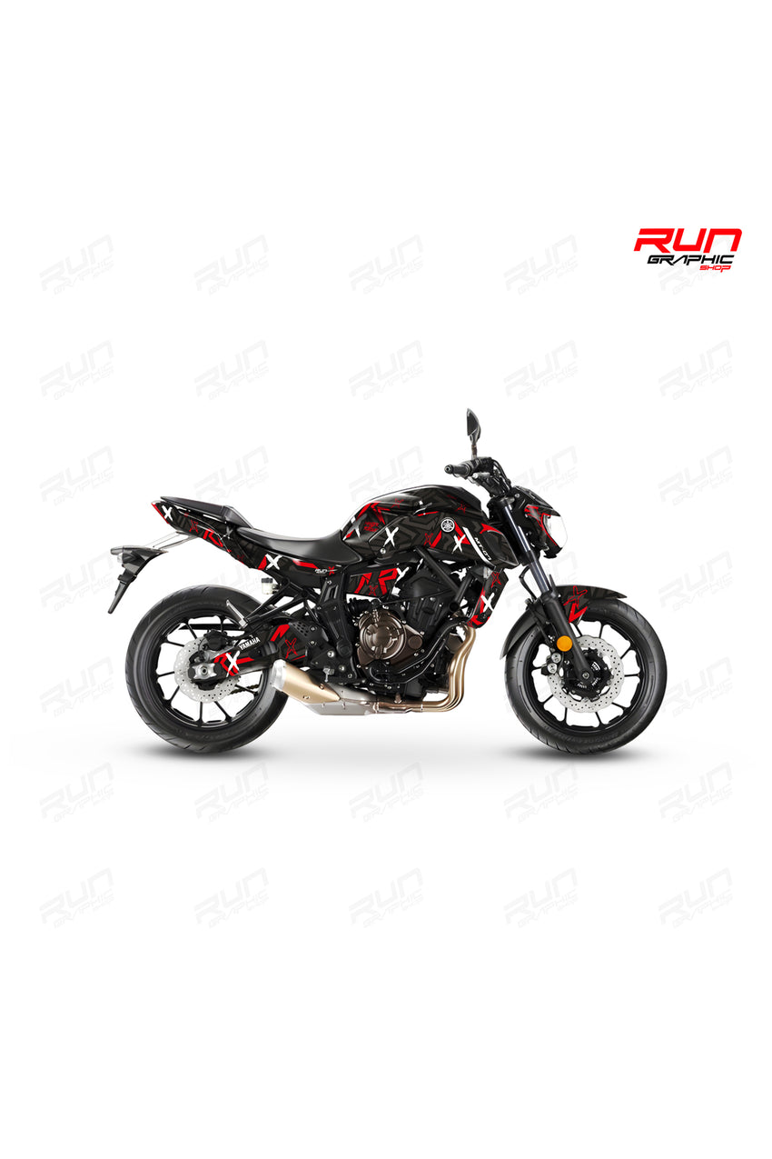 MT 09 2014-2017 MAVİ RAM AİR STİCKER