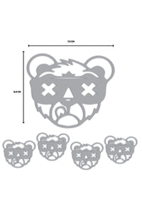 Mt07-600rr-r1 Ön 120 Arka 180 Ebat Uyumlu Yarım Jant Şeridi Çift Renk Kırmızı Beyaz Toplam 4 Adet
