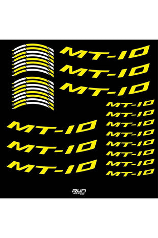 YAMAHA MT 10 2021-2025 CRTOON KAPLAMA GRAFİK SET KİT