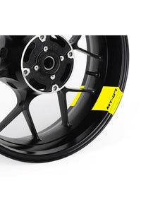 CFMOTO NK250 MOTORSİKLET SARI JANT ŞERİDİ JANT İÇİ YAZILI 17 INC