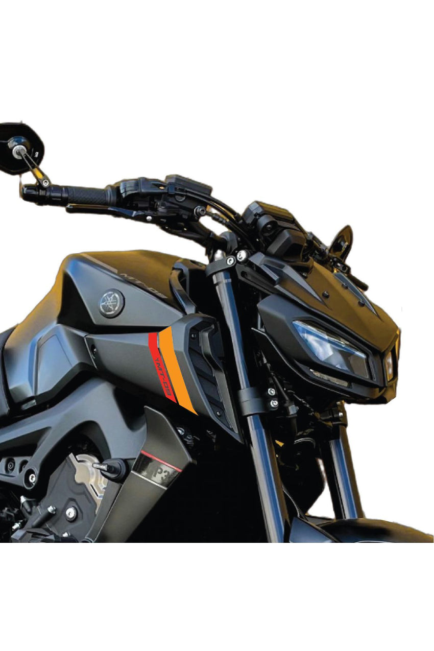 Mt07-600rr-r1 Ön 120 Arka 180 Ebat Uyumlu Yarım Jant Şeridimor Pembe Geçişli Toplam 4 Adet